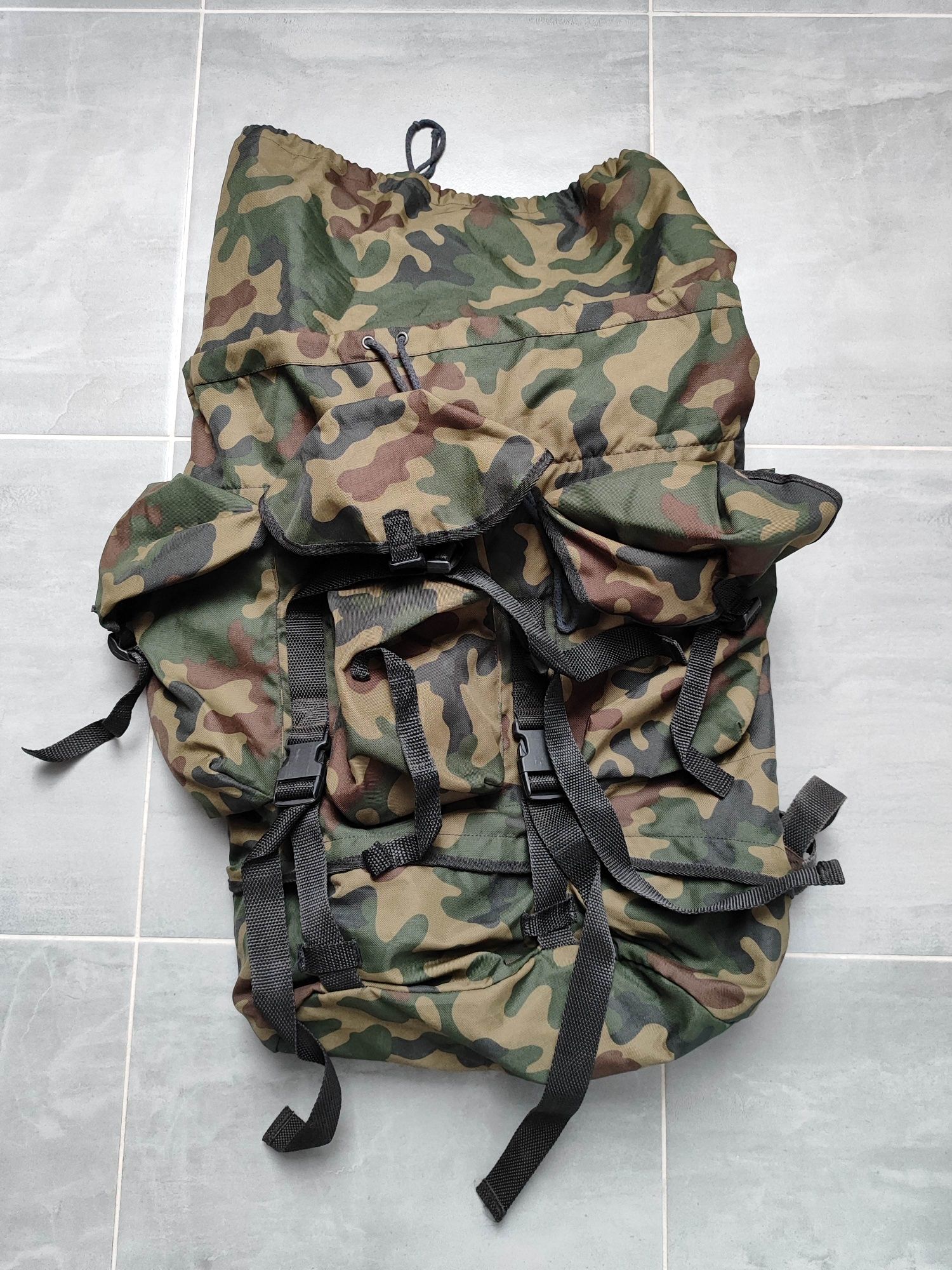 Plecak zasobnik wojskowy żołnierski wz97 kamuflaż wz 93 pantera