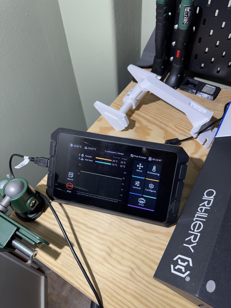 Impressora 3d Artillery Sidewinder x2 klipper sonic pad creality