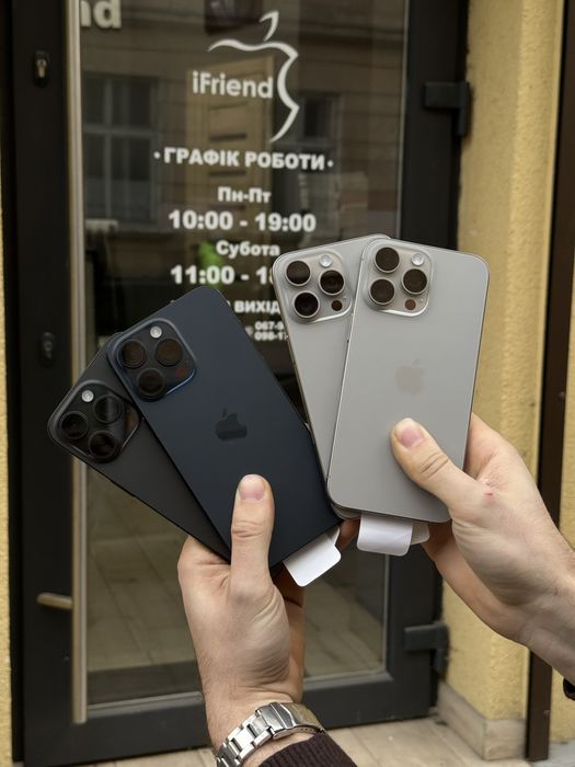 iphone 15 pro max 256gb black/natural/blue/white