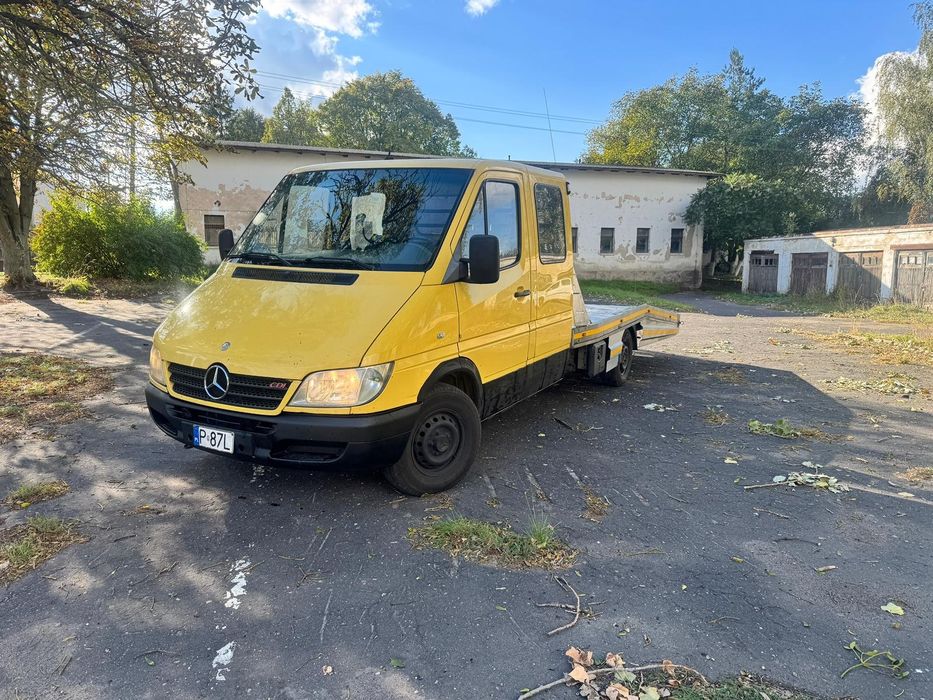 Autolaweta Mercedes Sprinter 7 osob dubel  najazd 2,2 klima