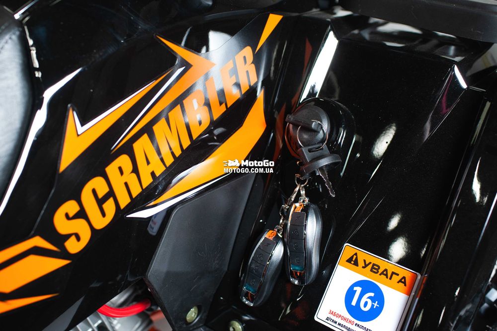 Детскикий Подростковый Квадроцикл Comman Hunter Scrambler 150 Black !