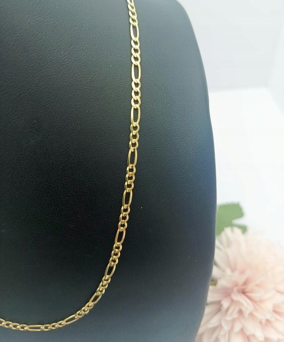 Klasyczny Złoty Łańcuszek Figaro 7,63g p585 50