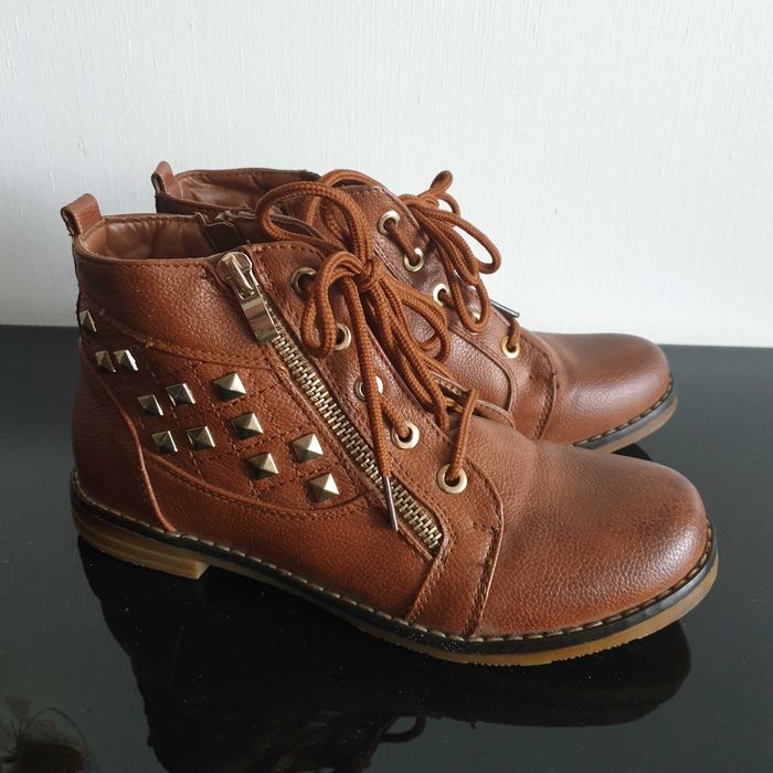 Ботинки натуральная кожа 36 размер