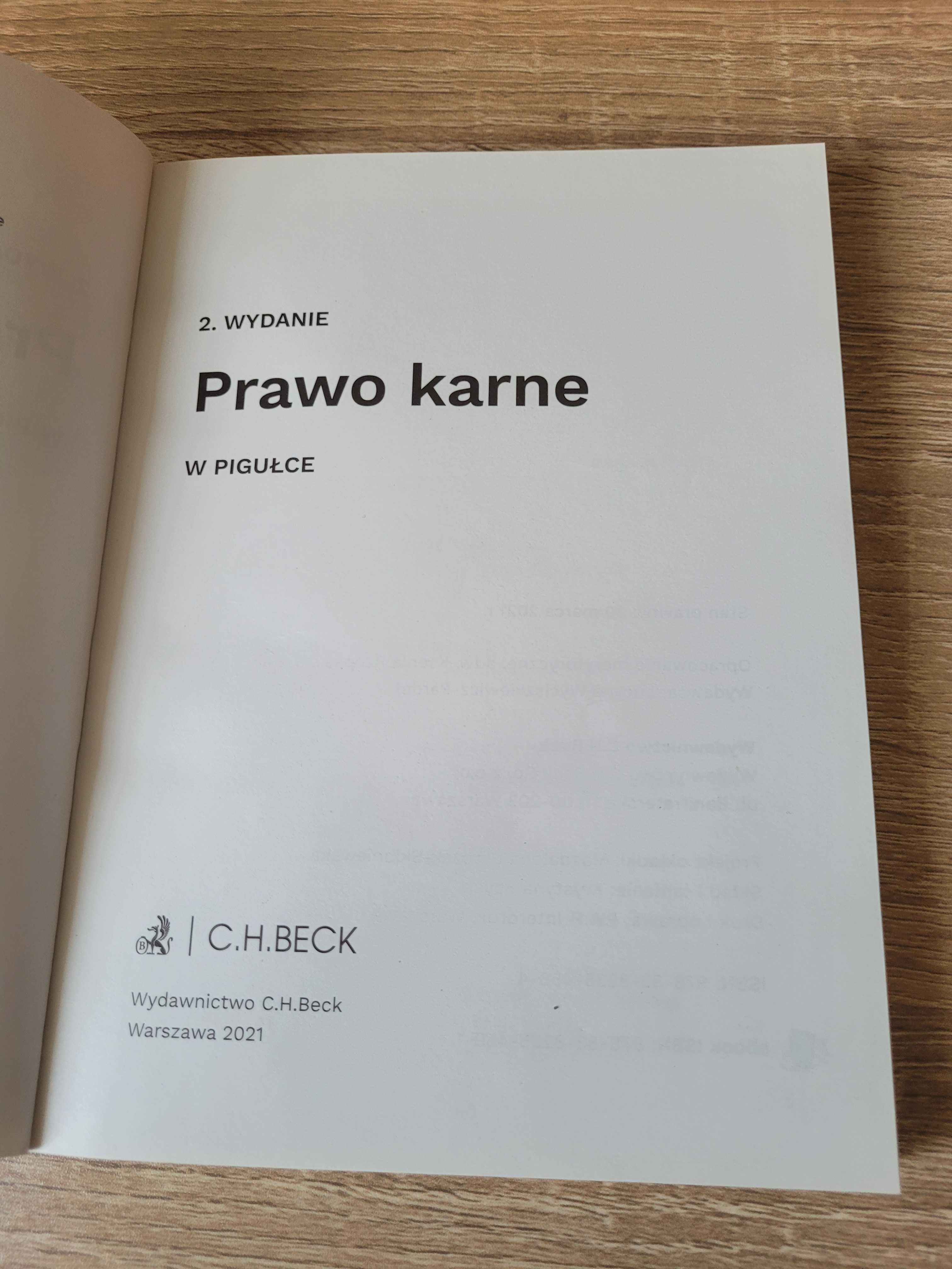 Prawo karne w pigułce BECK