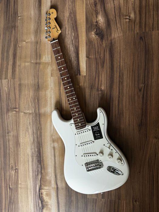 Новий Fender Stratocaster Player Polar White, Мексіка ($780) + чохол