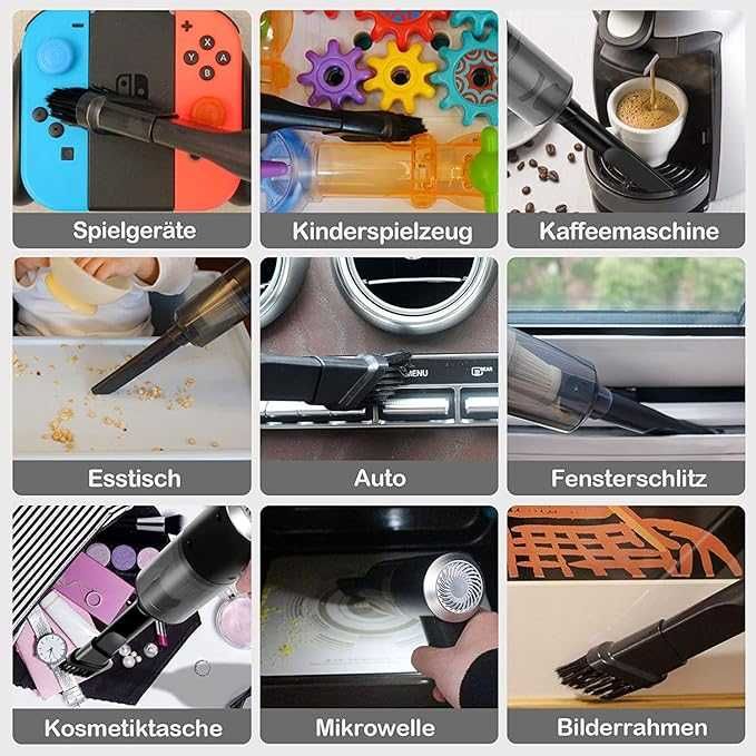 Akumulatorowy odkurzacz ręczny mini