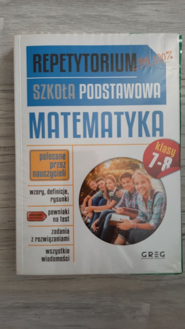 Matematyka repetytorium klasy 7 8