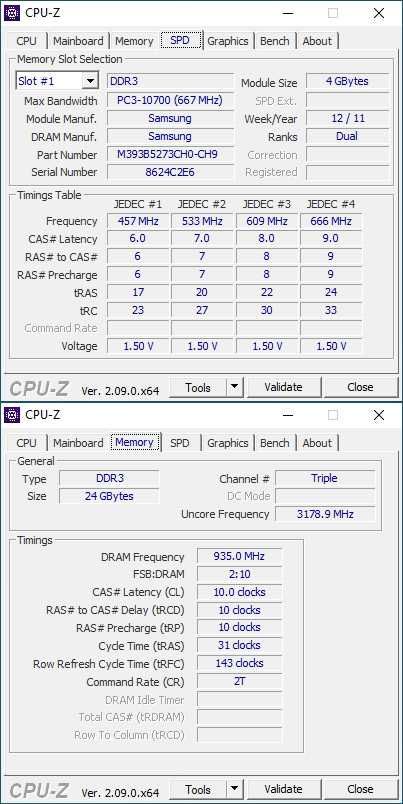 Zestaw: ASUS Sabertooth X58 LGA 1366, Xeon X5650, 24GB DDR3 ECC Samsun