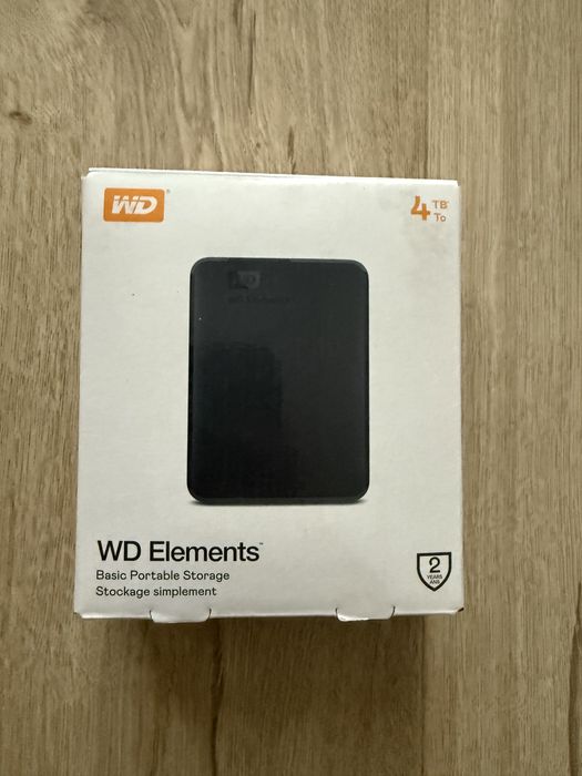 Внешний hdd usb WD My Passport 4  TB elements 4tb