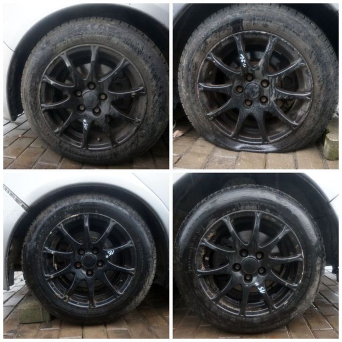 KOŁA FELGI ALUFELGI IMPREZA III GH 15 5X100 15 5x100 15 5X100 SUBARU 2007-2011