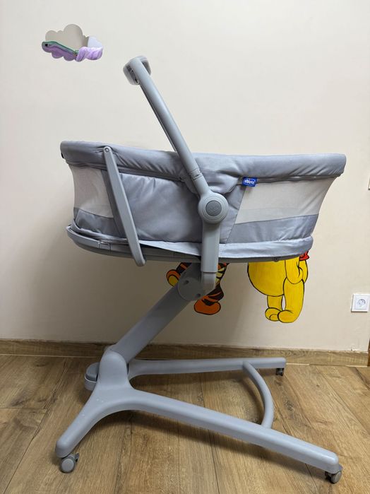 CHICCO Ліжечко-стільчик Baby Hug Air 4 в 1 +. Столик+матрас