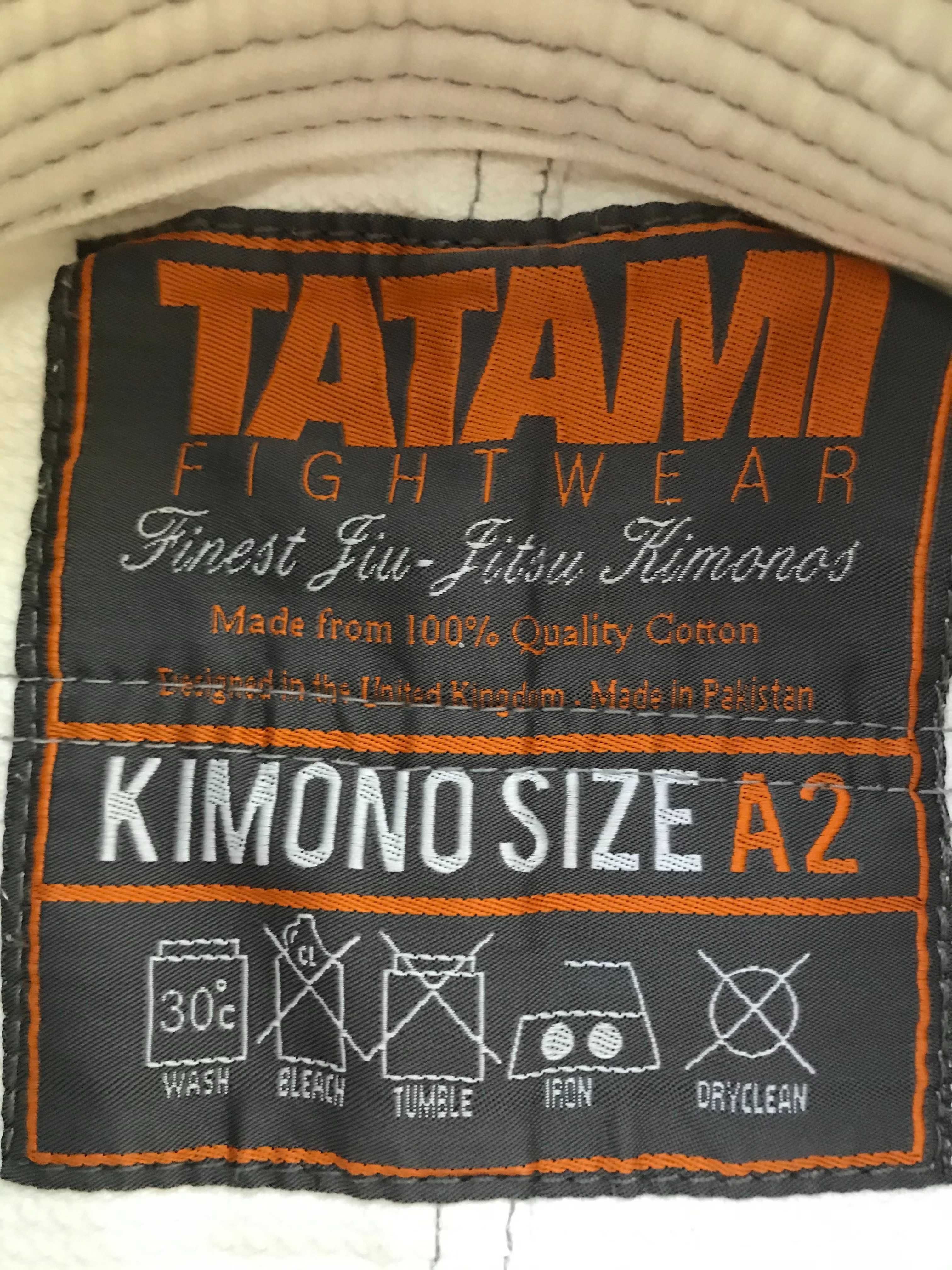 Kimono Tatami FightWear Estilo BJJ GI Męskie Size A2 Rozmiar M