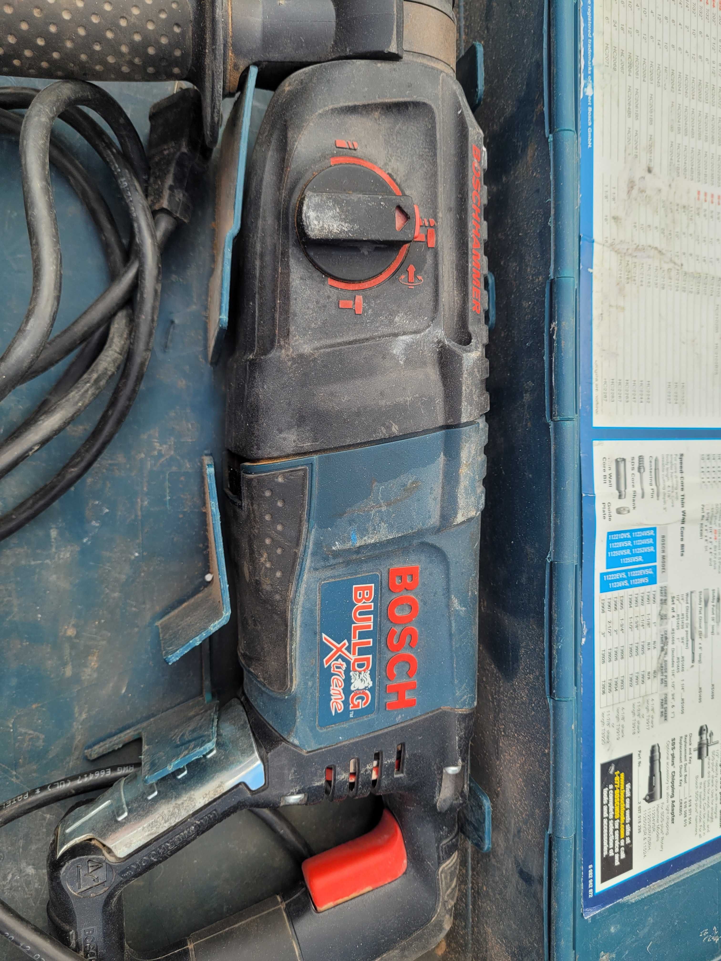 Mlotowiertarka bosch bulldog xtreme 120v