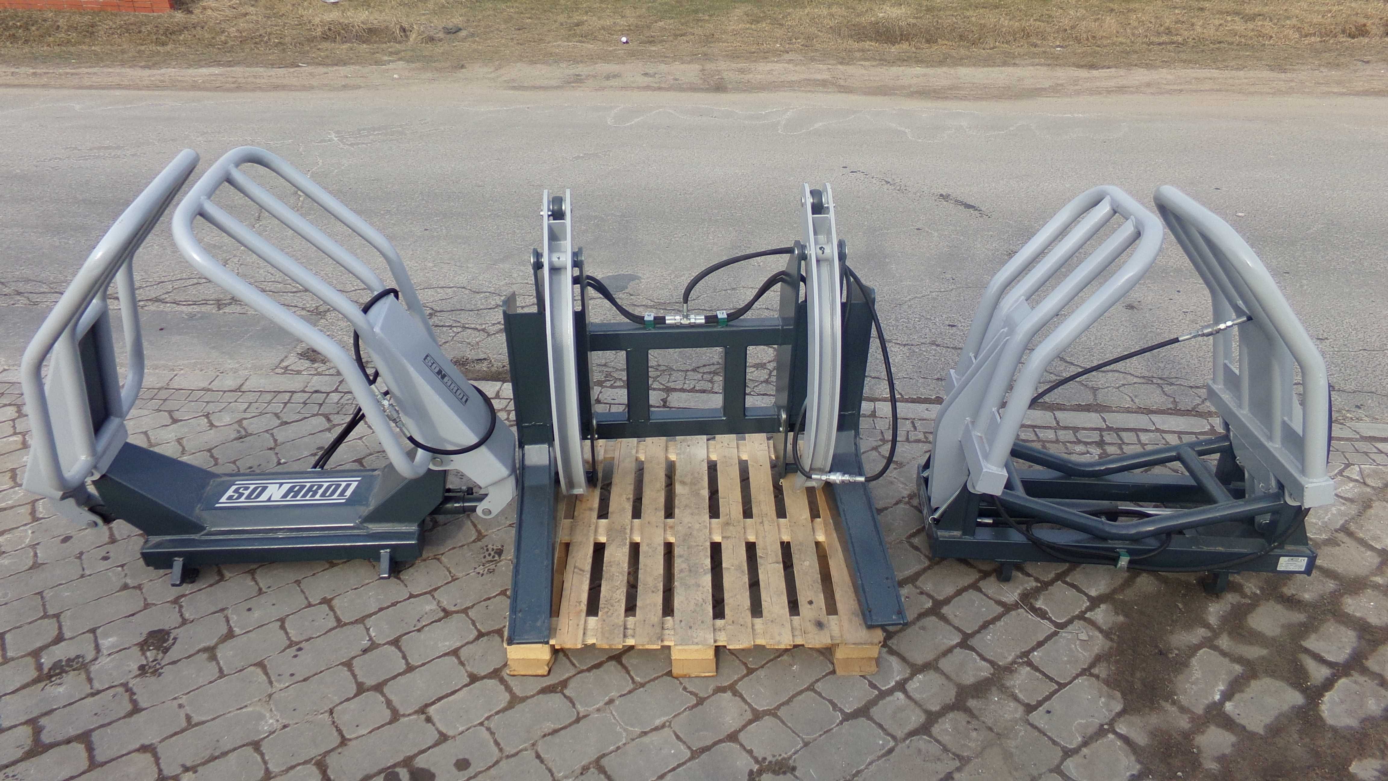 Osprzęt SONAROL do Ładowacza Ładowarki  !  Chwytak bel sianokiszonki