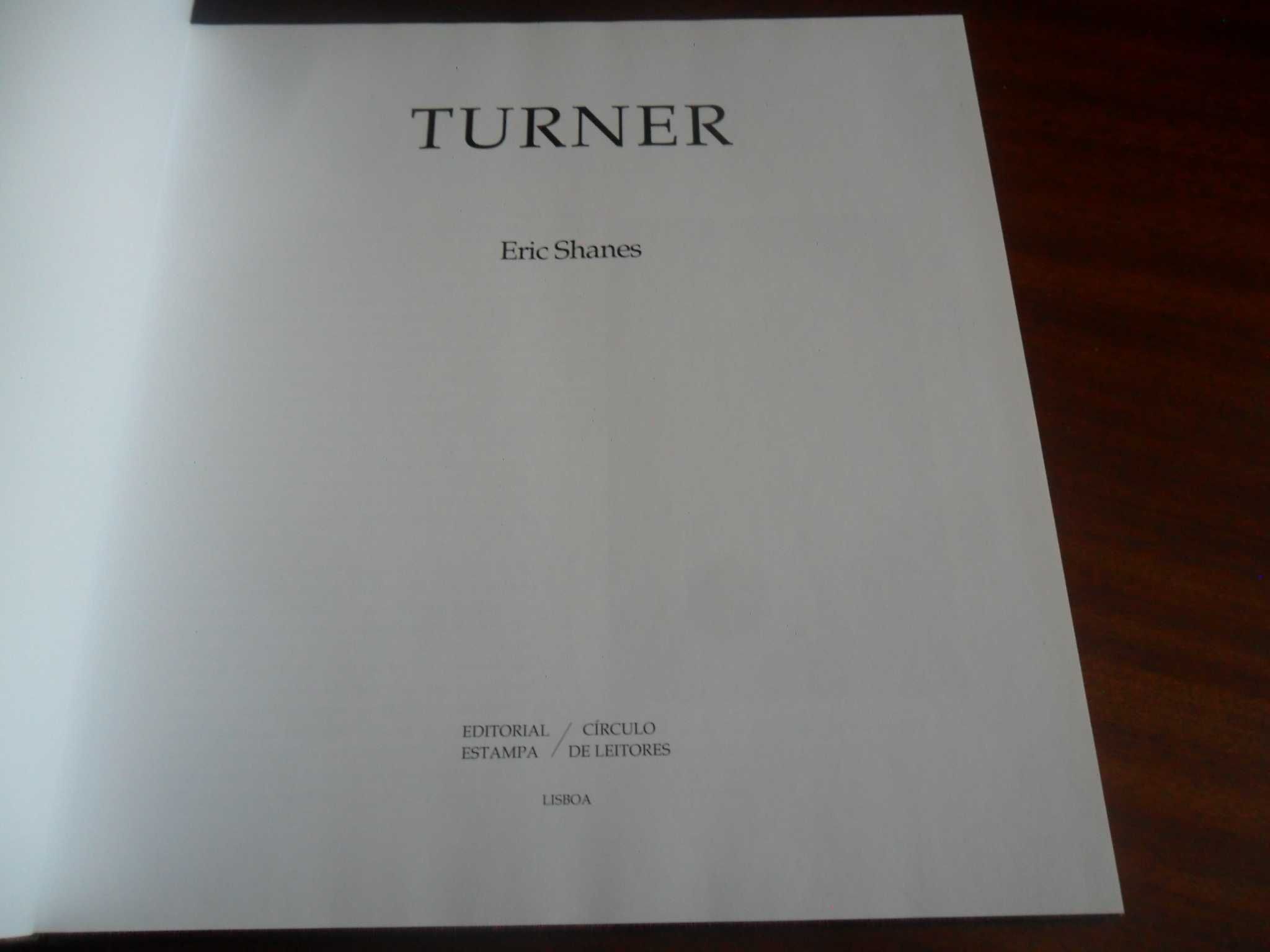 "Turner" de Eric Shanes - 1ª Edição de 1995