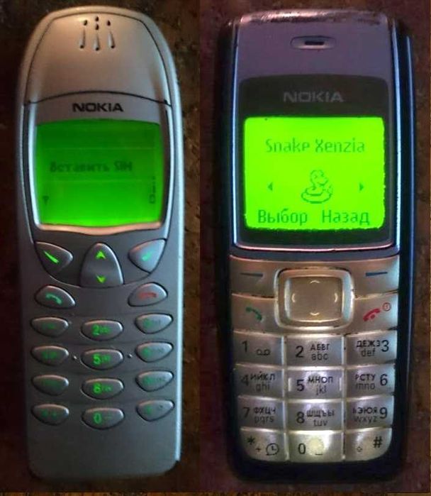 Капсула часу телефони Nokia 6210 & 1110i