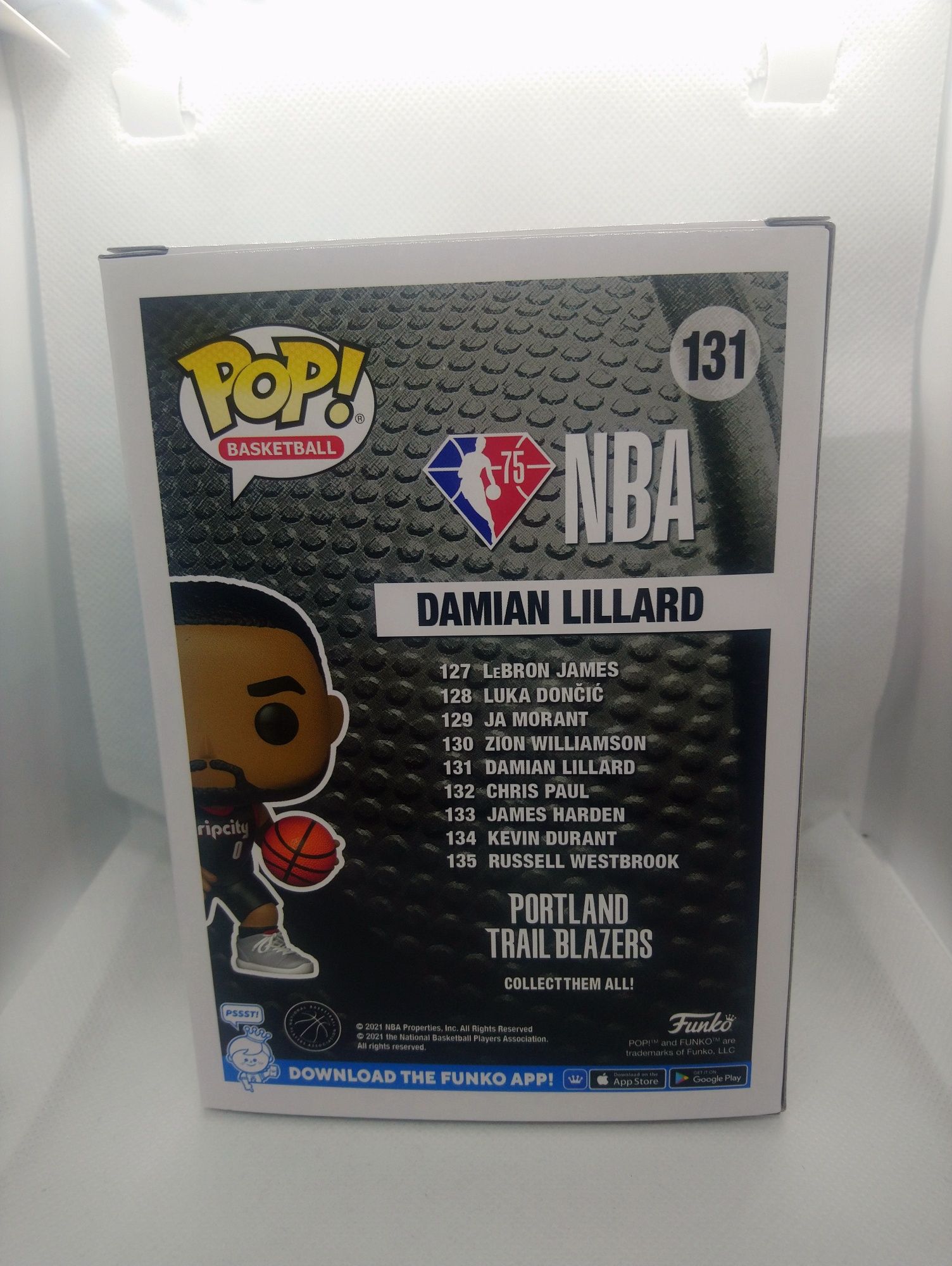 Funko Pop Nba Damian Lillard 131