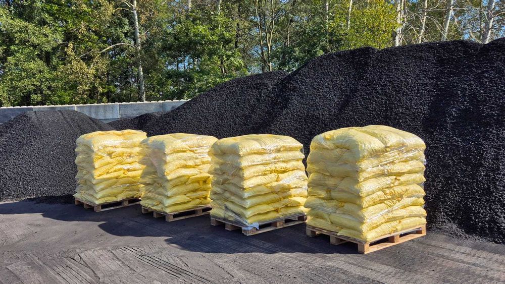 Ekogroszek PREMIUM POLSKI WORKOWANY Dostawa pod Dom Węgiel groszek