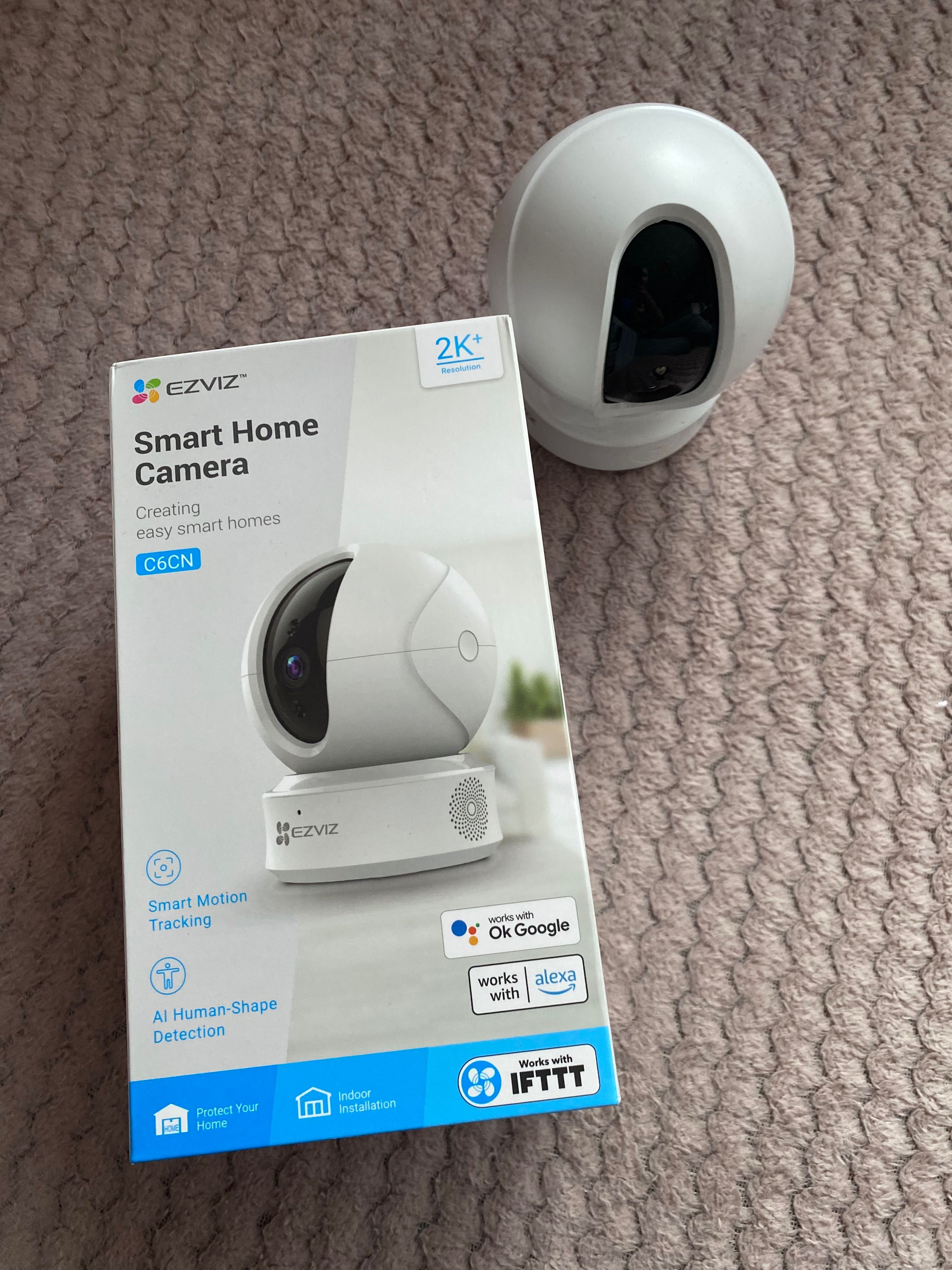 Inteligentna kamera do monitoringu do domu jak nowa EZVIZ c6cn