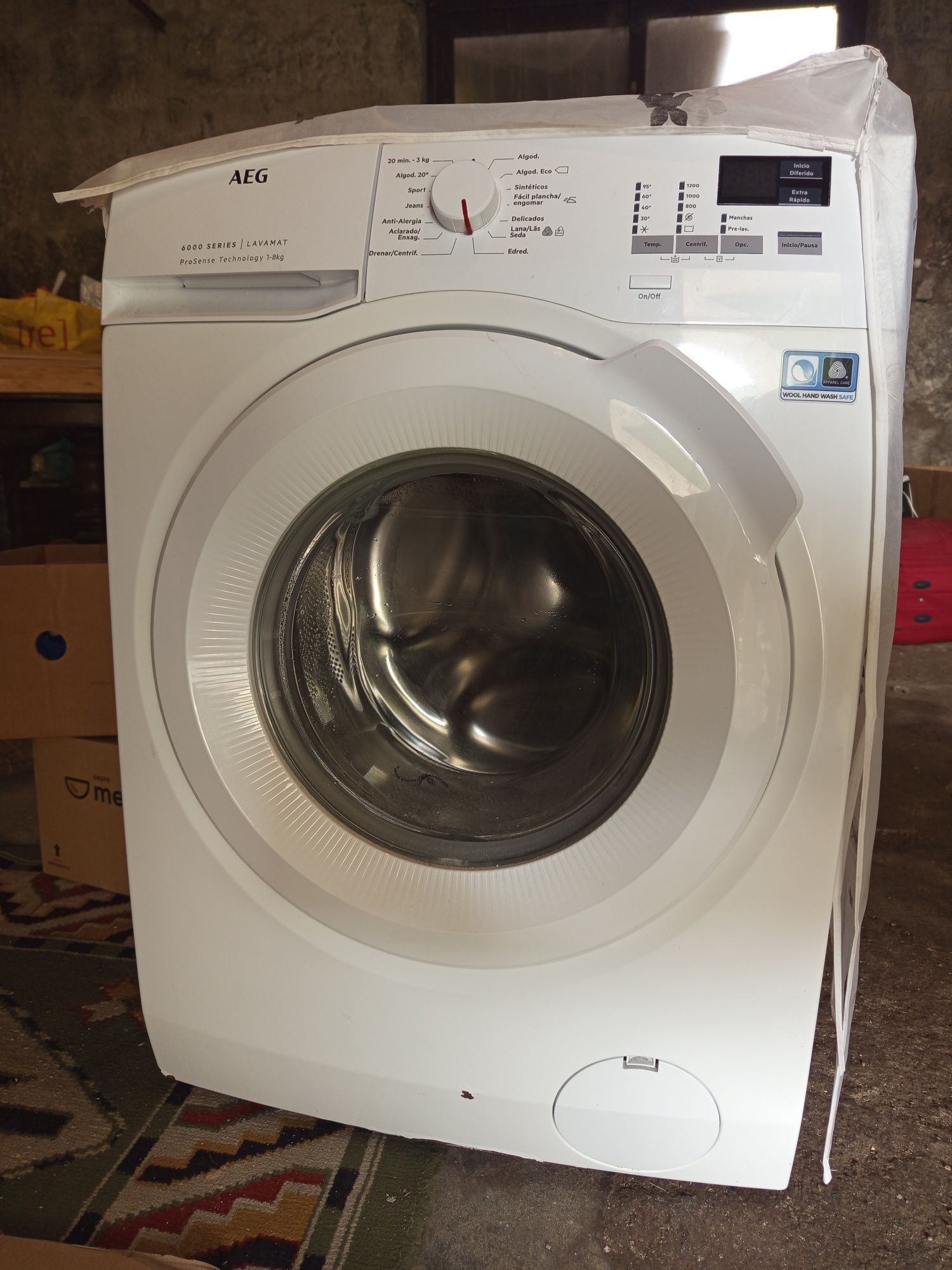 Máquina de lavar roupa