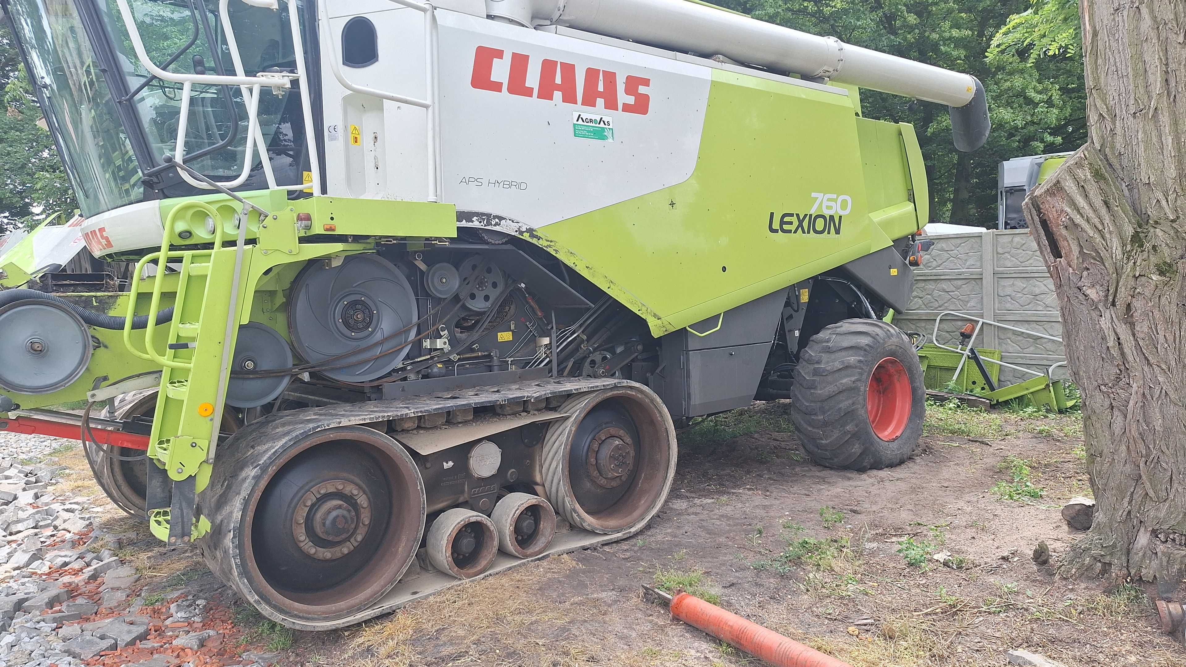 Lexion 760 TT 2011 r. na części