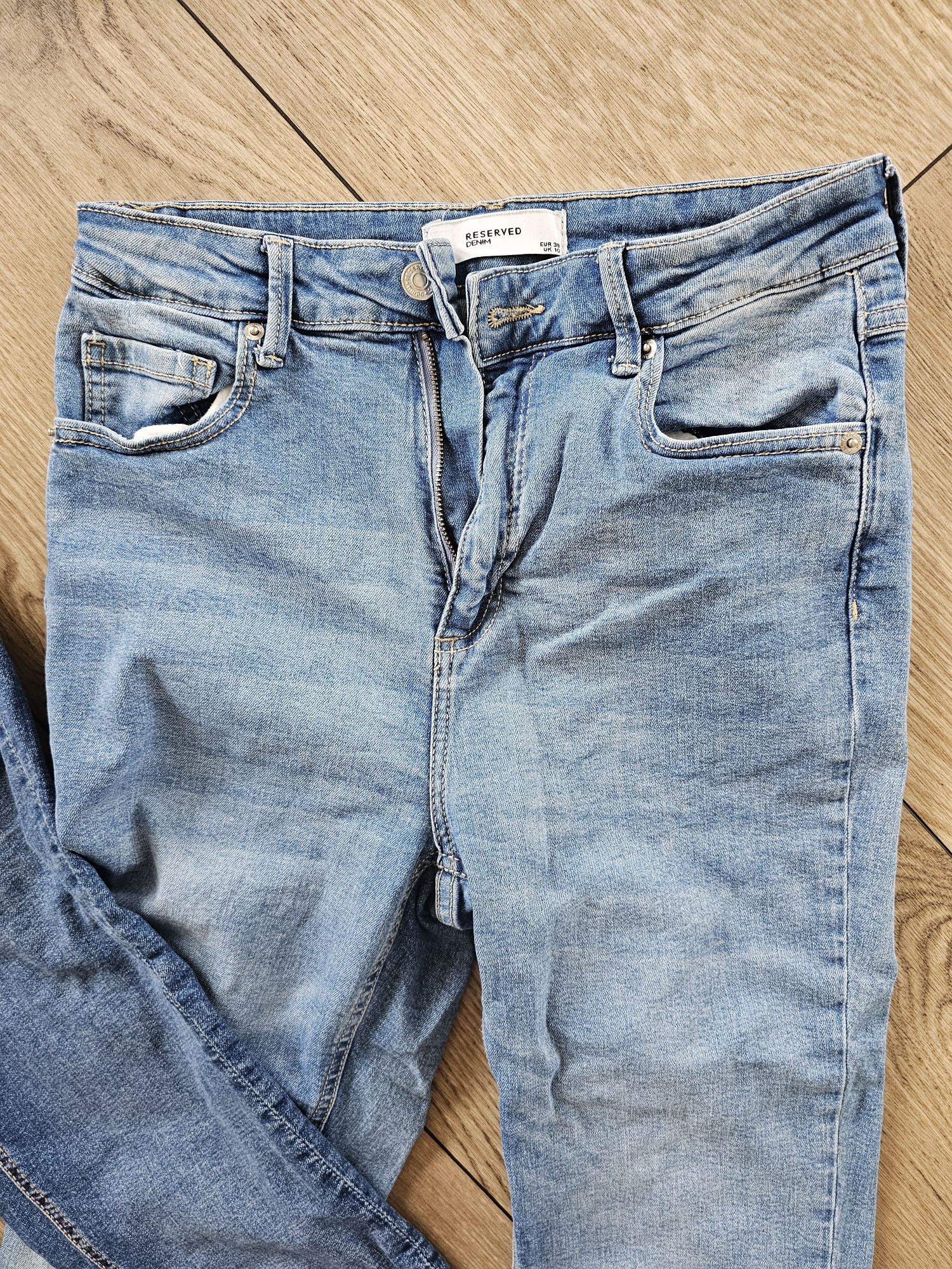 Dwie pary jeansów Reserved rozmiar 38