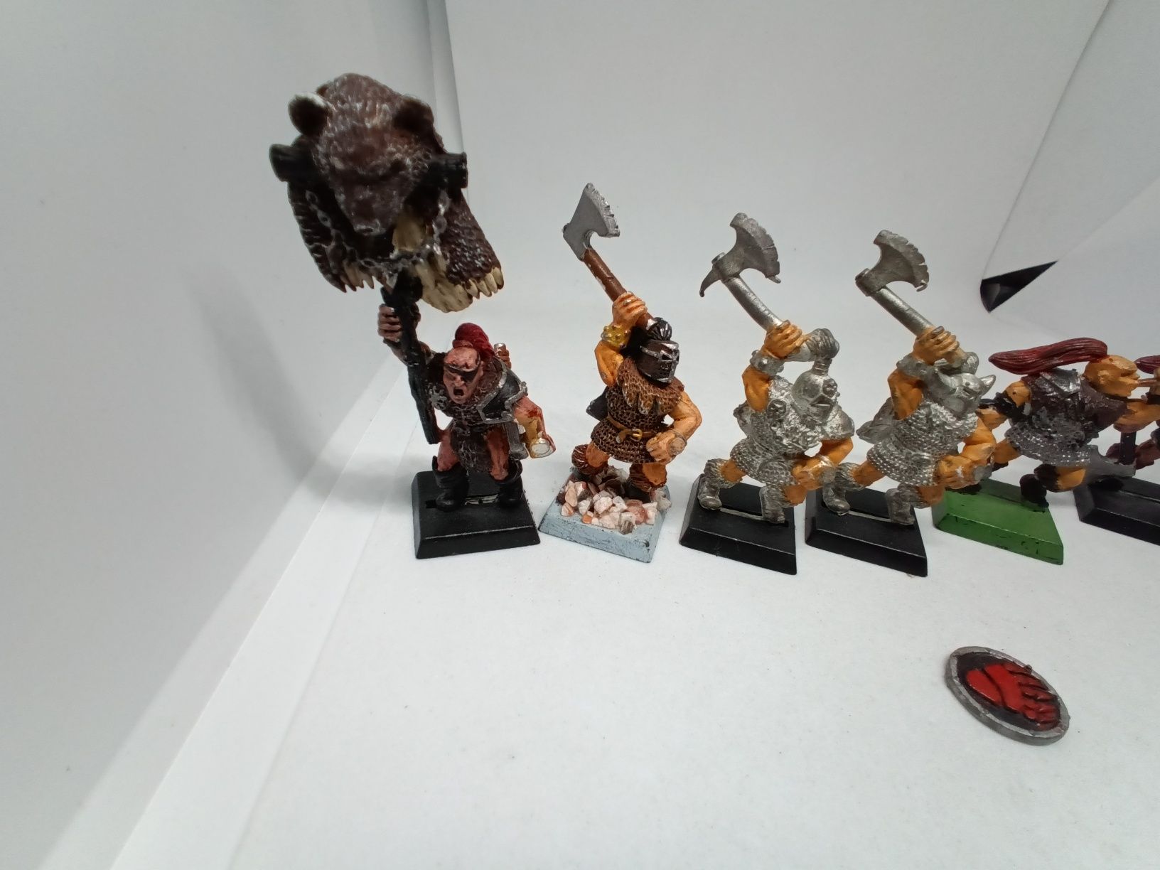 7x Bearman of Urslo Dogs of War Warhammer FB The Old World