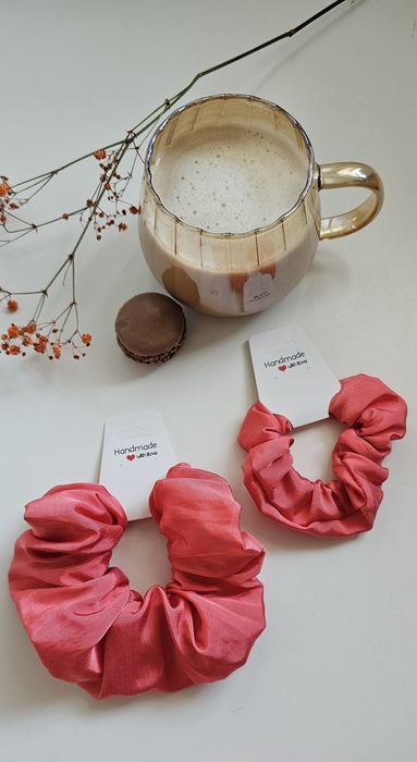Gumki ,gumka scrunchies, handmade, mama córka