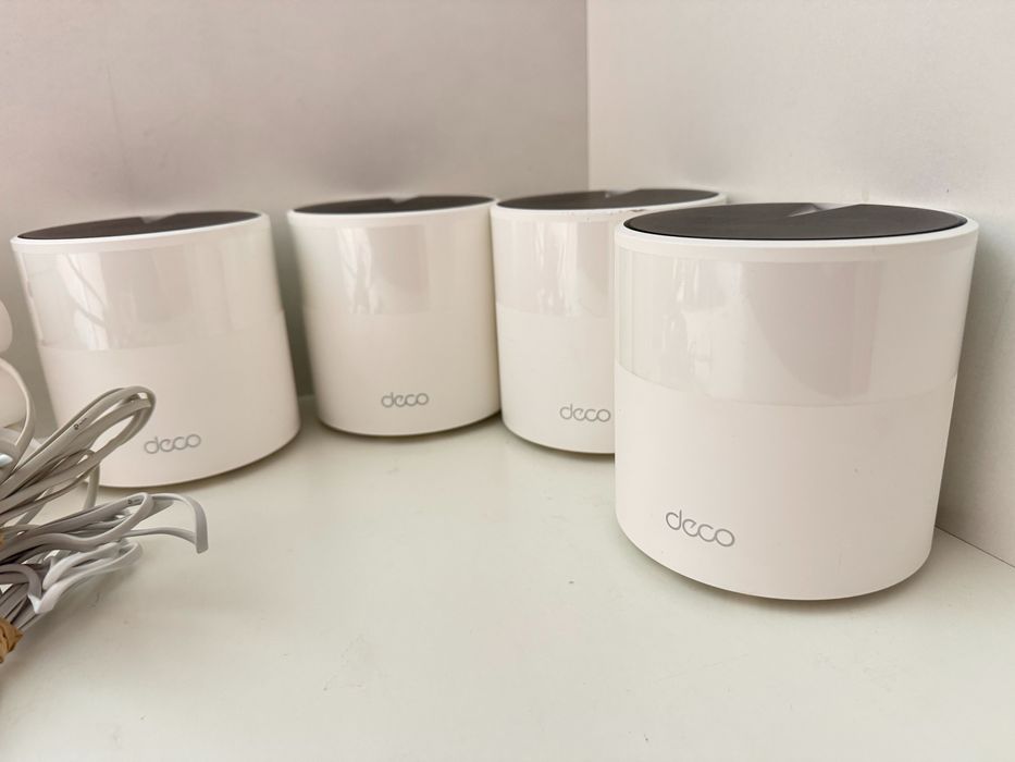 TP-LINK Deco X50 1 Gbit Роутер Mesh
AX3000 Wi-Fi 6 X50 Х55 X60