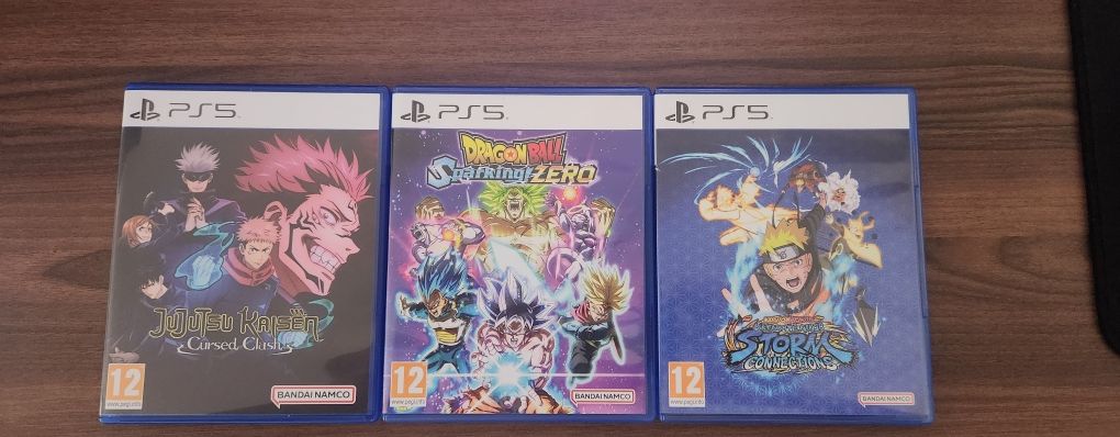 Unidade disco ps5 + Naruto  Dragon ball Jujutsu kaisen