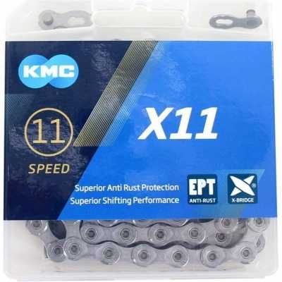 Łańcuch rowerowy KMC X11EL Silver EPT 11/ (5,5 mm)