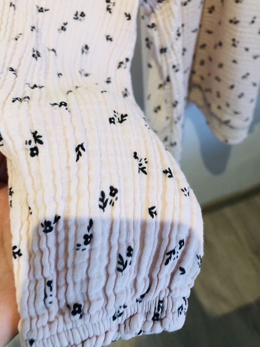 Bluzka bluzeczka muślinowa H&M - 128/134