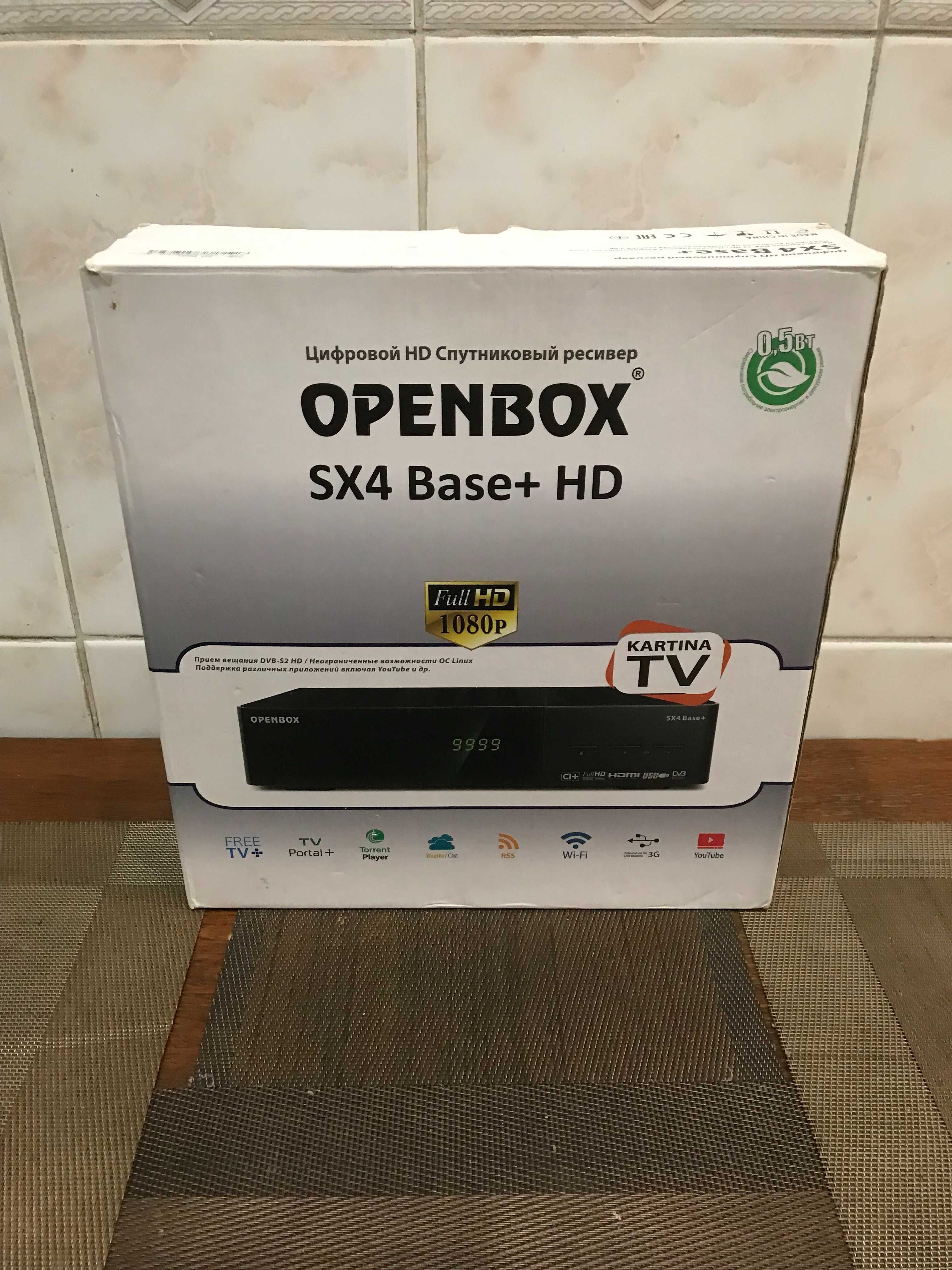 Спутниковый ресивер  OPENBOX  SX 4 Base +HD