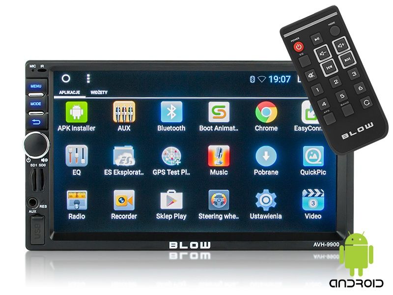 Okazja nowe Radio BLOW AVH-9900 2DIN 7" GPS Android