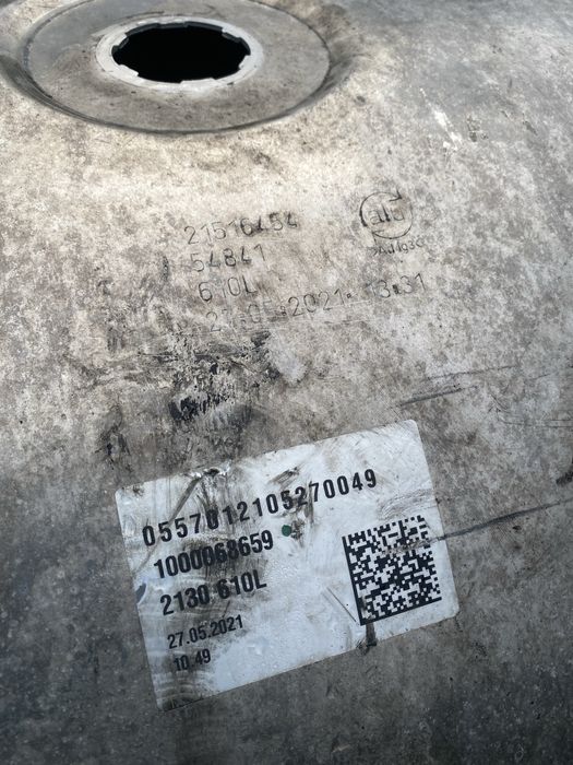 Zbiornik paliwa volvo renault fh 610L