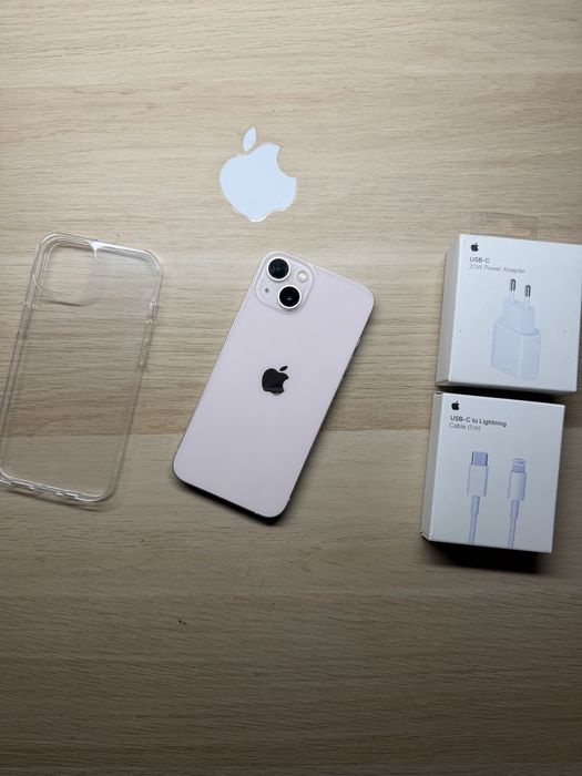 iPhone 13 128gb różowy bateria 100% komplet