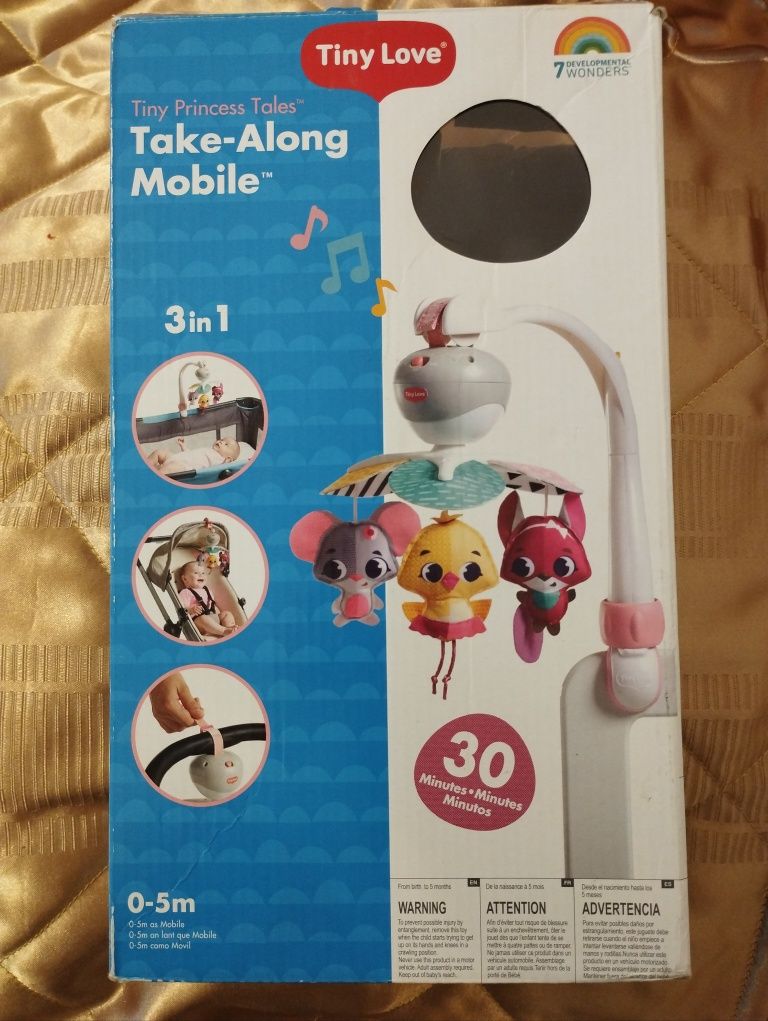 Мобиль музыкальный игрушка мобіль музична іграшка немовля
