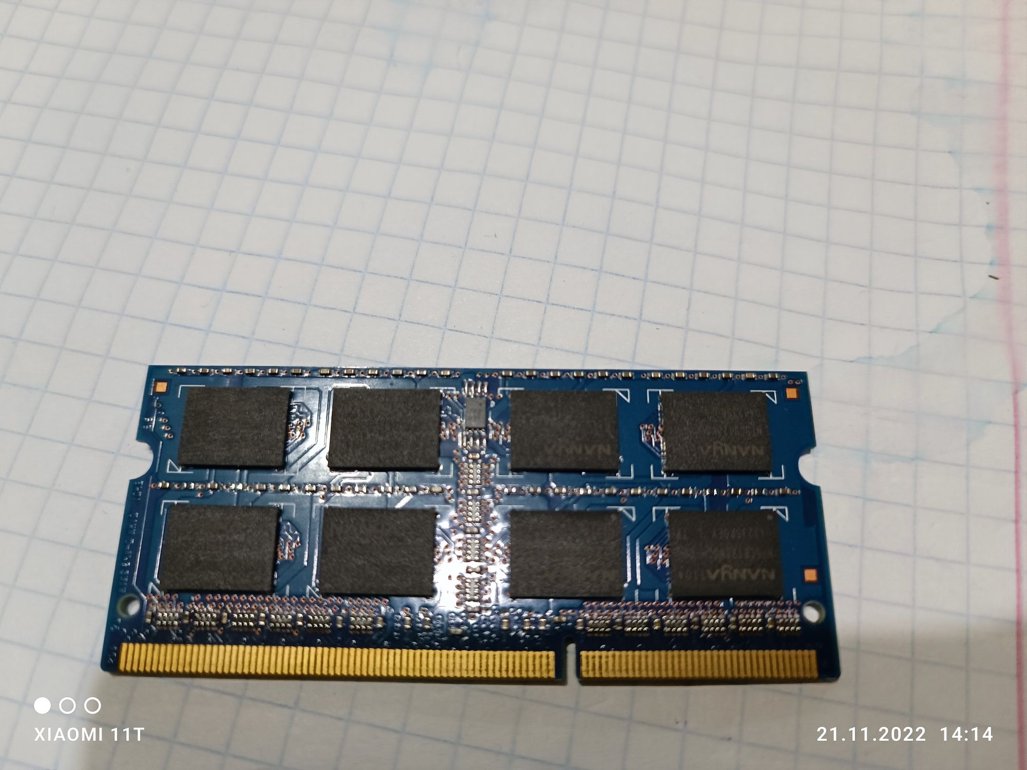 Память ноутбучная DDR3 SoDimm PC3-10600