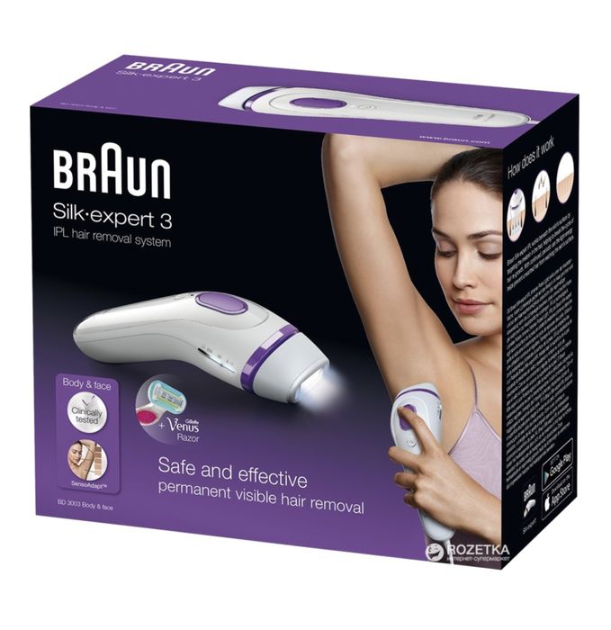 Фотоепілятор Braun BD 3003