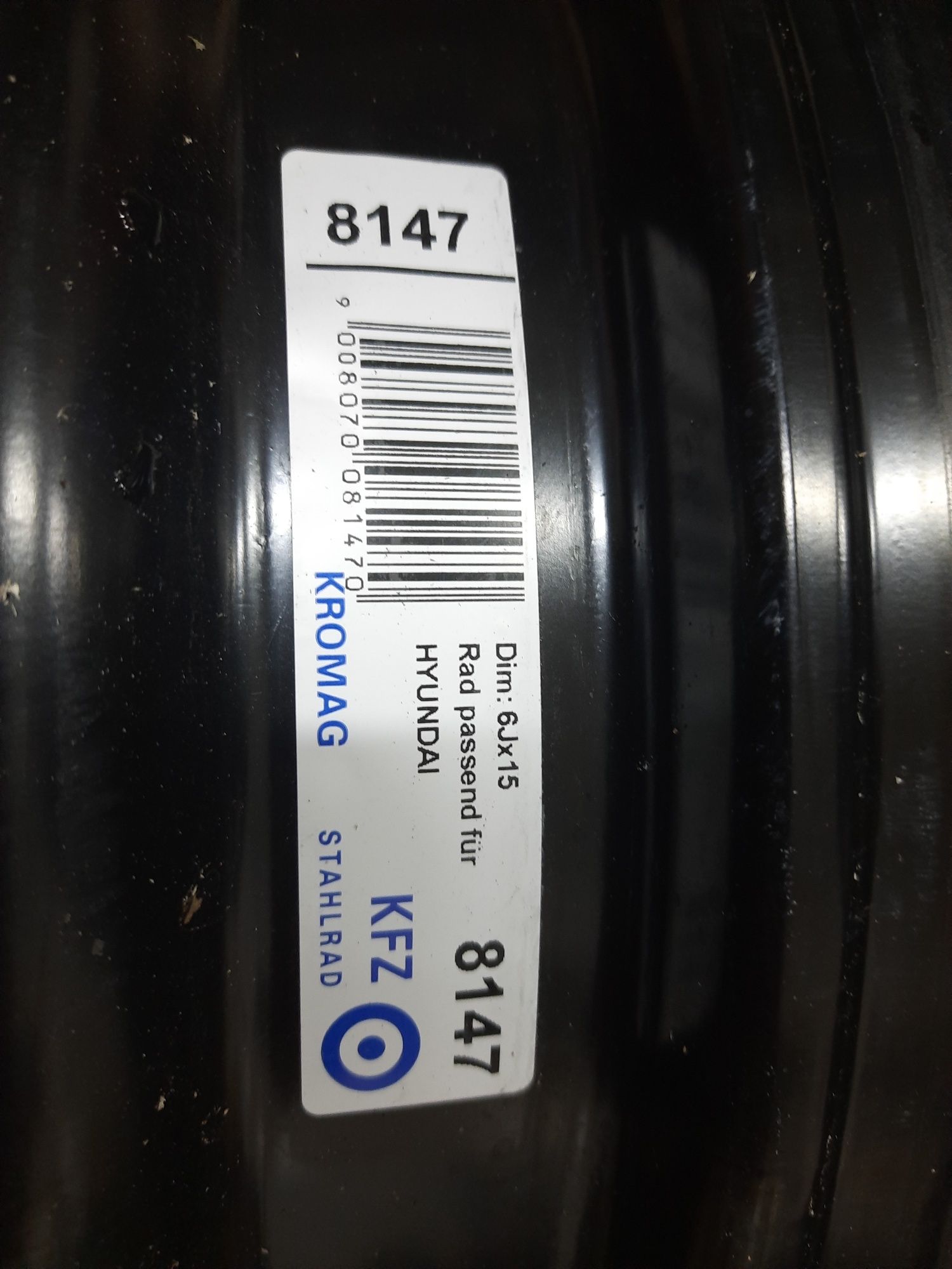 Felgi Stalowe 15" Kia Hyundai
