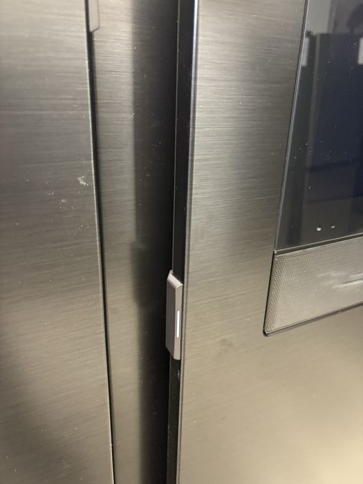 Lodówka Side by Side z kostkarką SAMSUNG RS90F66BEF, LCD