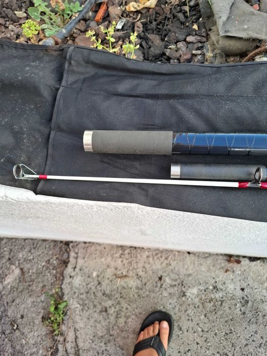 Cana de pesca de praia shimano catana 4.5m EX Surf 450 BX