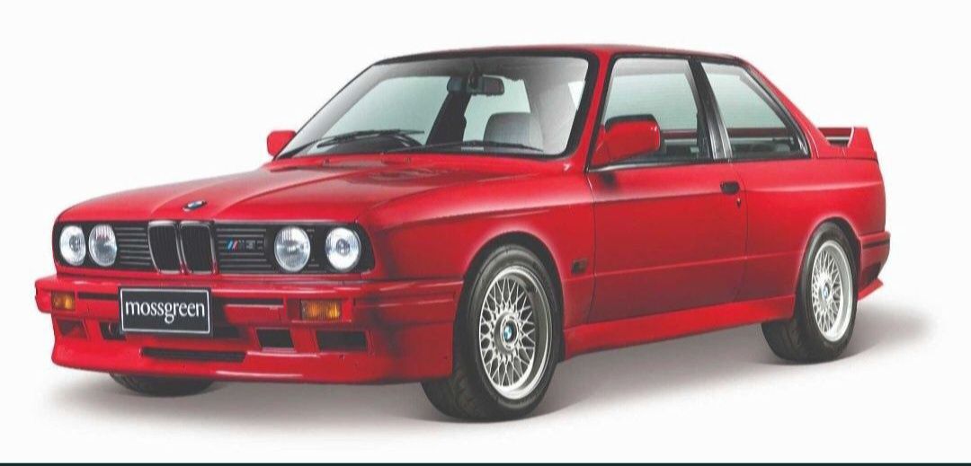 Bburago BMW M3 (E30), skala 1:24