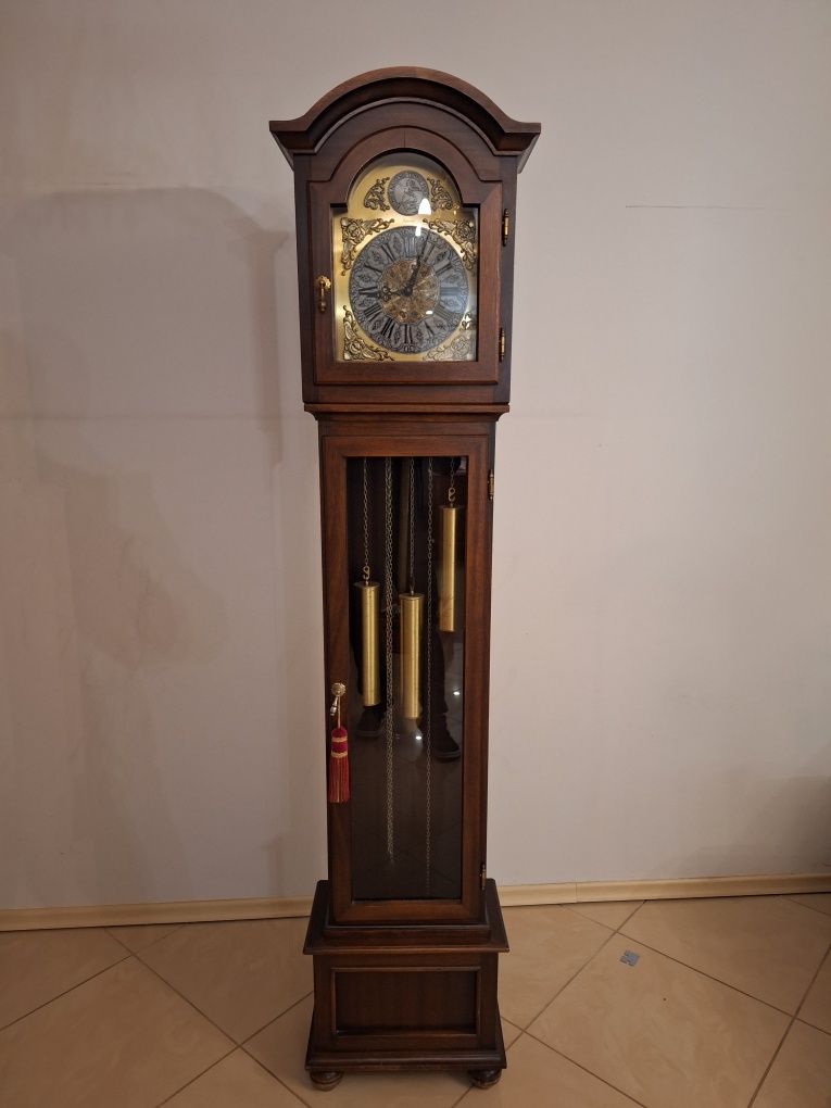 Zegar drewniany 3 wagowy młotowy Jnterclock