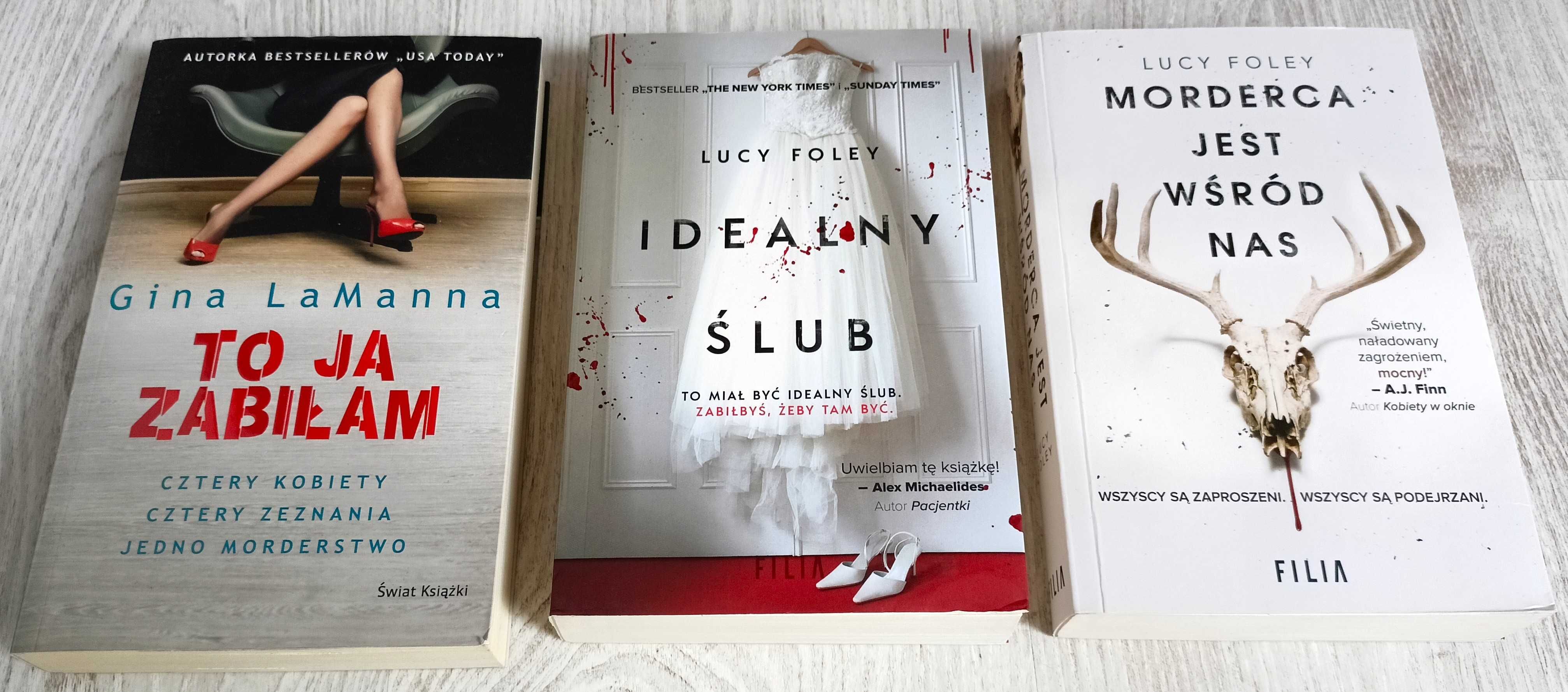 Lucy Foley Morderca jest wśród nas Idealny ślub LaManna To ja zabiłam