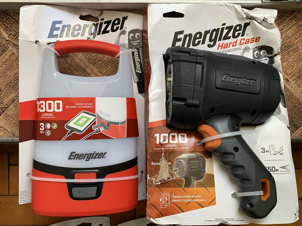 Фонаріки Energizer від 700 - 1300 Люменів