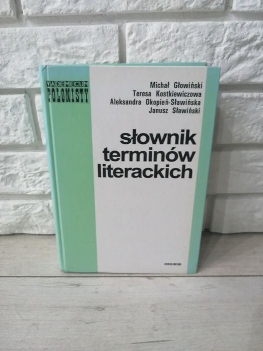 Słownik terminów literackich