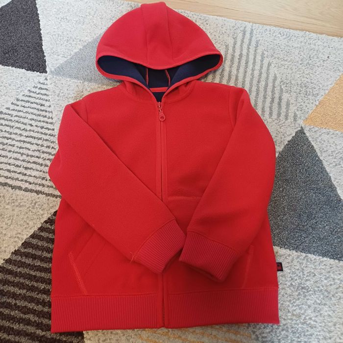 Bluza z miękkiego polaru Benetton, chłopięca rozmiar 110