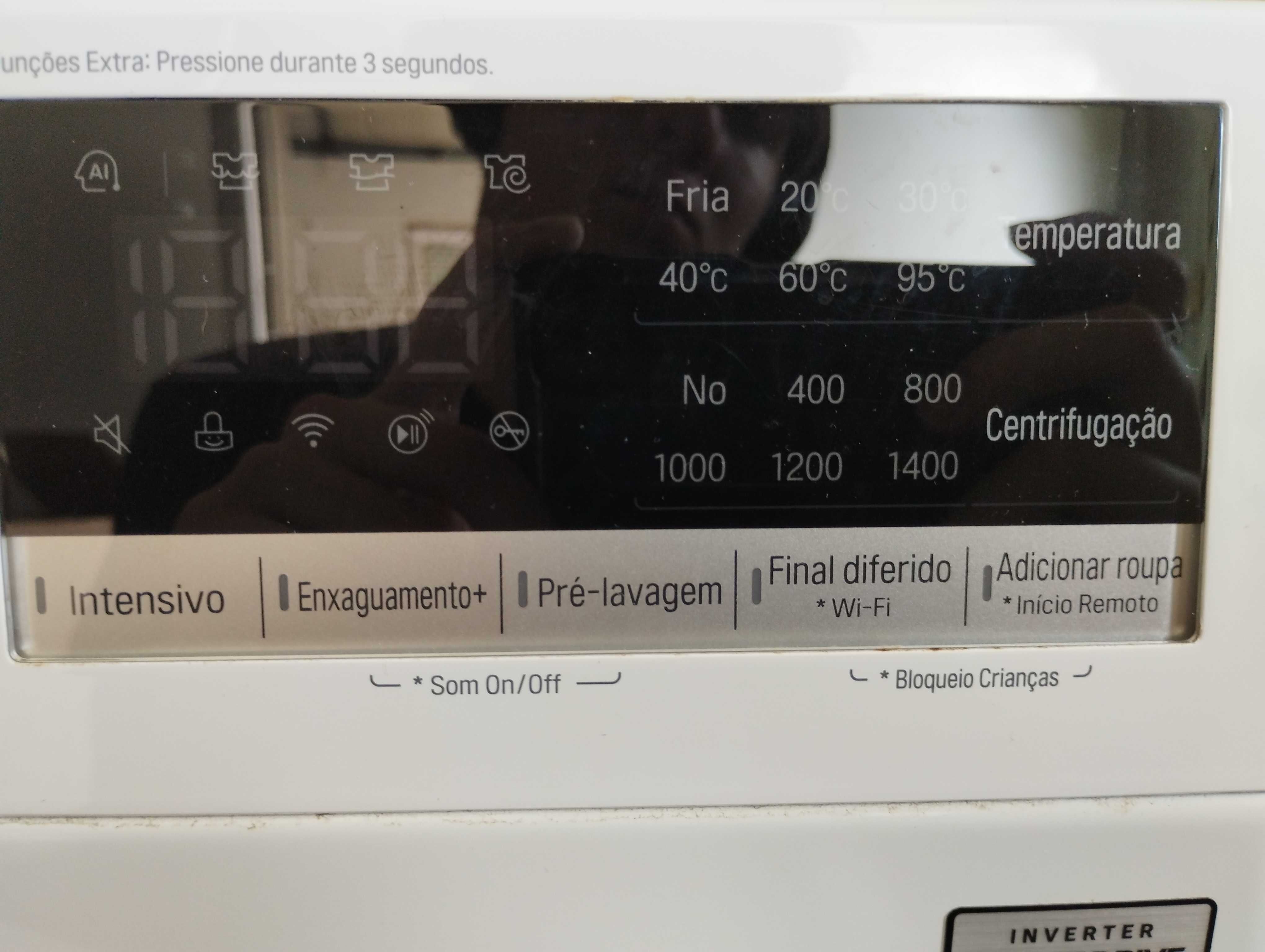 Maquina de lavar LG 12kg