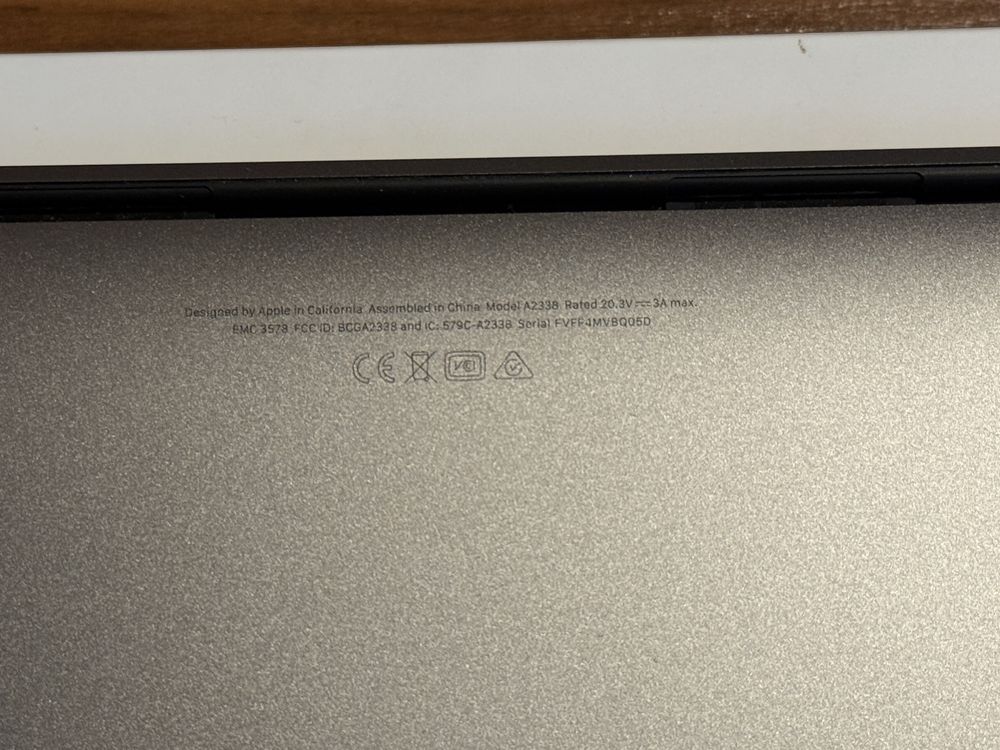 Laptop Apple Macbook Pro M1 13” Space Grey